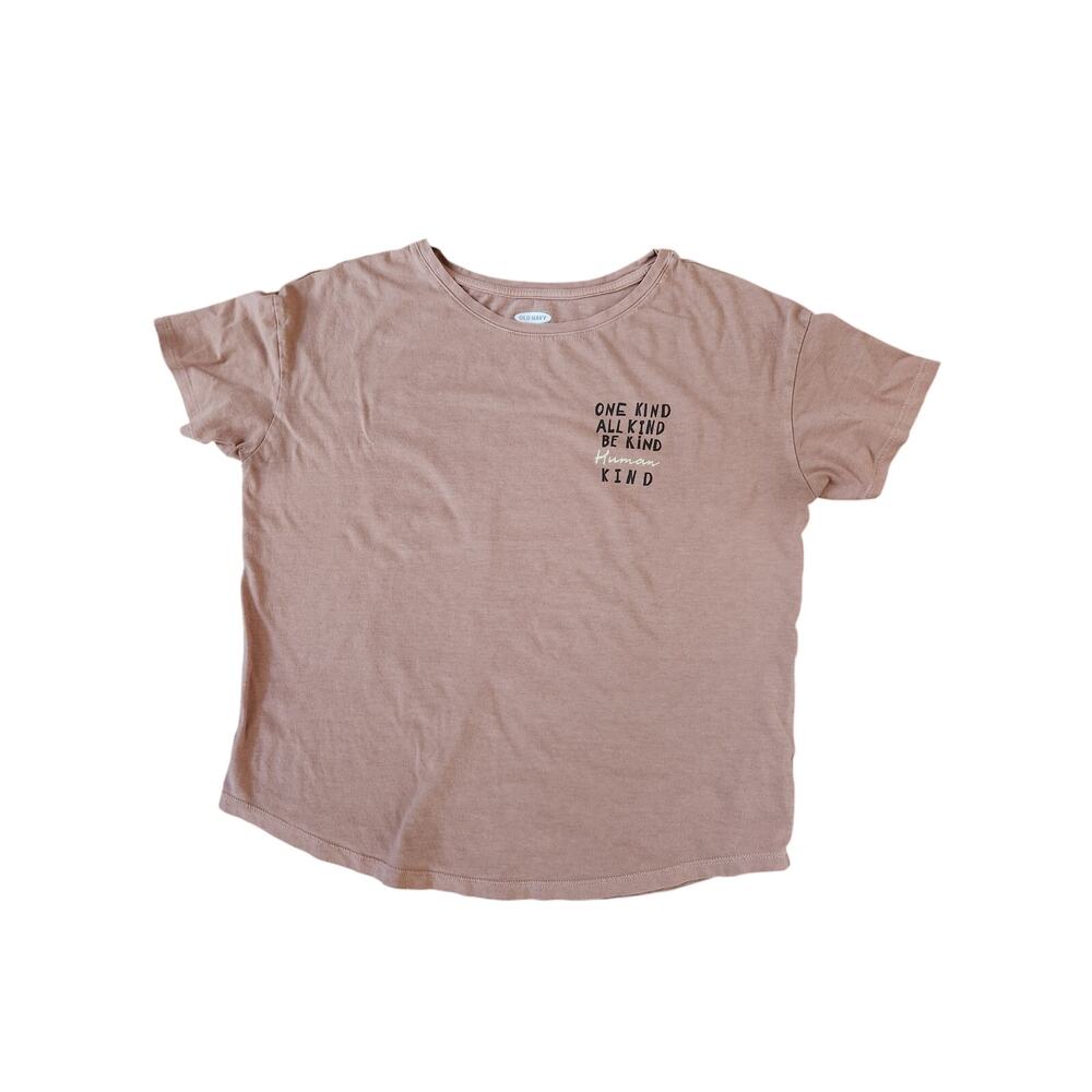 Old Navy Kind Graphic Tee Medium Pink The Easy Tee Short Sleeve